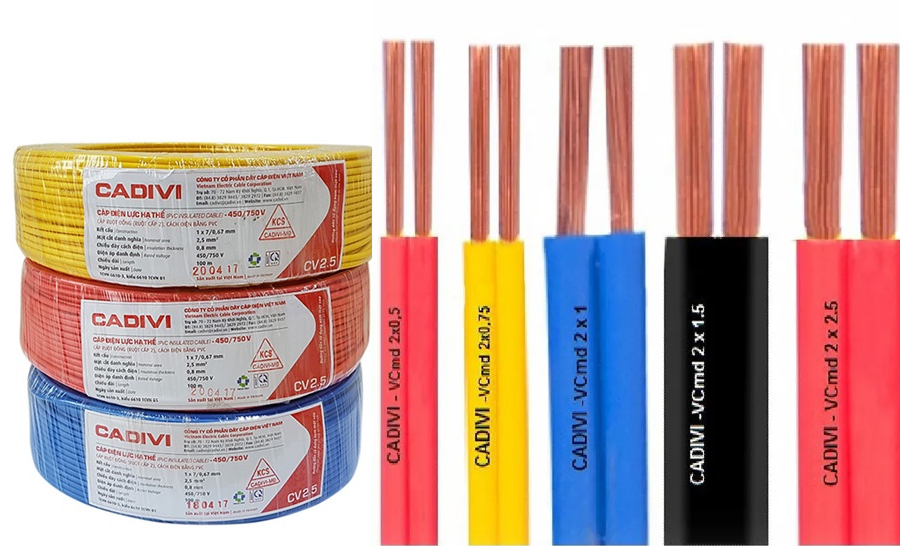 đại lý cáp điện cadivi quảng ngãi