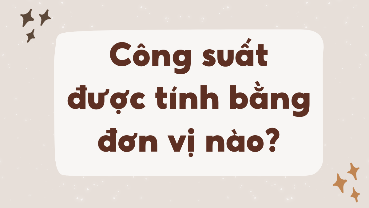 công suất