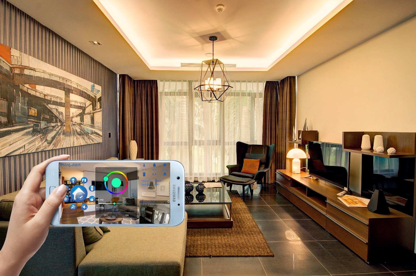 hệ thống chiếu sáng